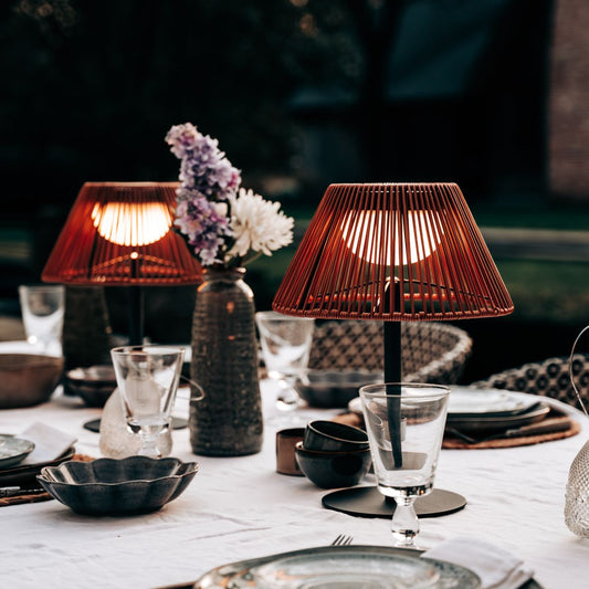 Solar tafellamp MOOS | USB Oplaadbaar - Dimbaar - Warm Wit