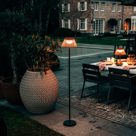 Solar Stalamp Sofie | Warm Licht - Afstandsbediening - dimbaar - timer