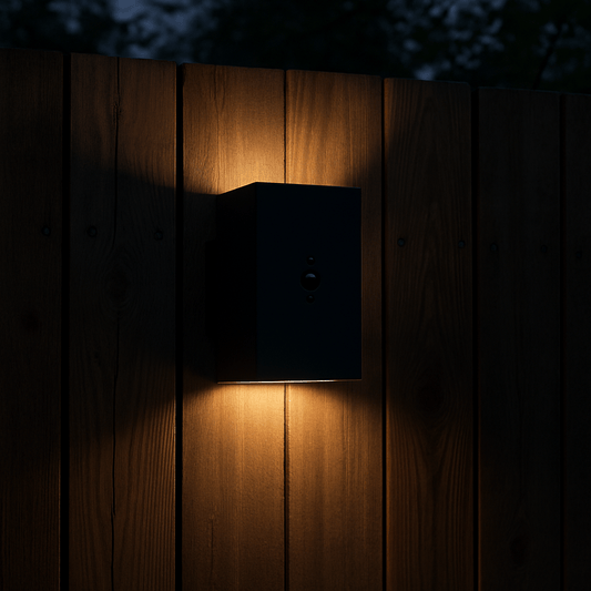 Solar Wandlamp Willem Vierkant | Bewegingssensor - Warm Wit - 3 Functies - ZOLUNAZOLUNA