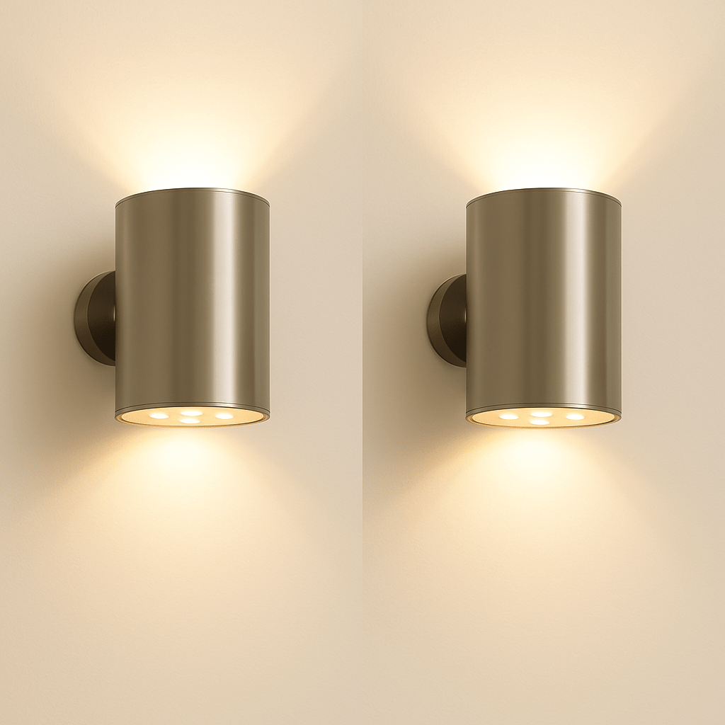 2x Solar wandlamp NOOR - ZOLUNAZOLUNA