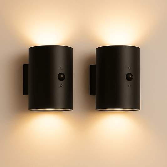 2x Solar Wandlamp Willem Rond - ZOLUNAZOLUNA