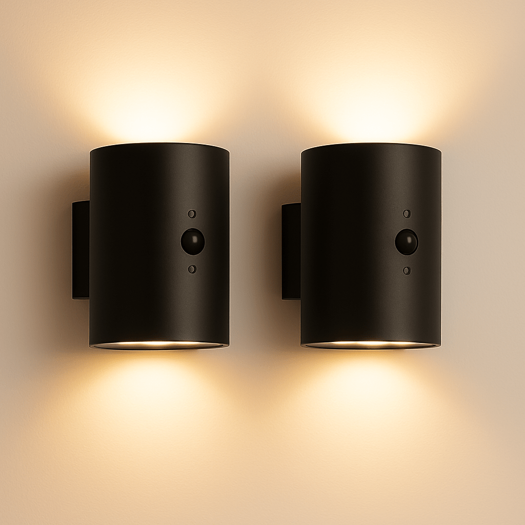 2x Solar Wandlamp Willem Rond - ZOLUNAZOLUNA