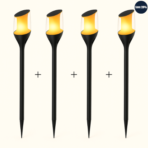 4x Solar Spike Light Anky - ZOLUNAZOLUNA
