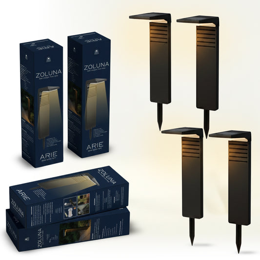 4x Solar Tuinverlichting ARIE