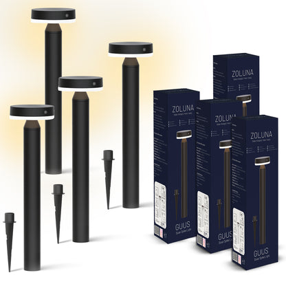 4x Solar Priklamp GUUS