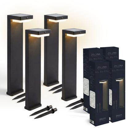 4x Solar Priklamp BRAM