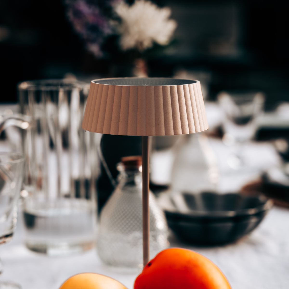 Solar Tafellamp JYP Zand - USB Oplaadbaar - Warm Licht - 30 branduren - Zwaar