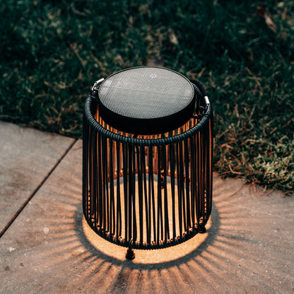 Solar Lantern Luca Deep Coal | USB Rechargeable - Dimmable - 30 hours of light