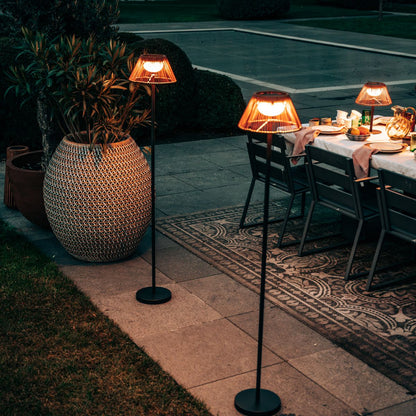Lampadaire solaire Sofie | Lumière chaude - Télécommande - intensité variable - minuterie
