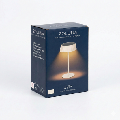 Solar Tafellamp JYP Zand - USB Oplaadbaar - Warm Licht - 30 branduren - Zwaar