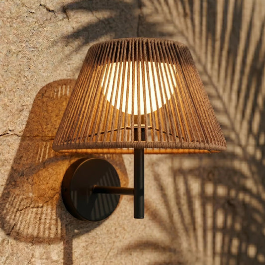 Solar Wall Light AYLA | Warm White - dimmable - remote control
