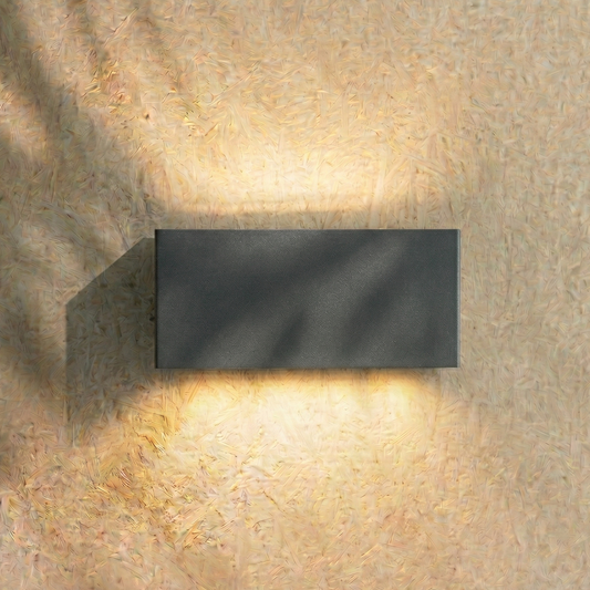 Solar Wandlamp Bas | 100 Lumen - 8 Leds - Box verlichting