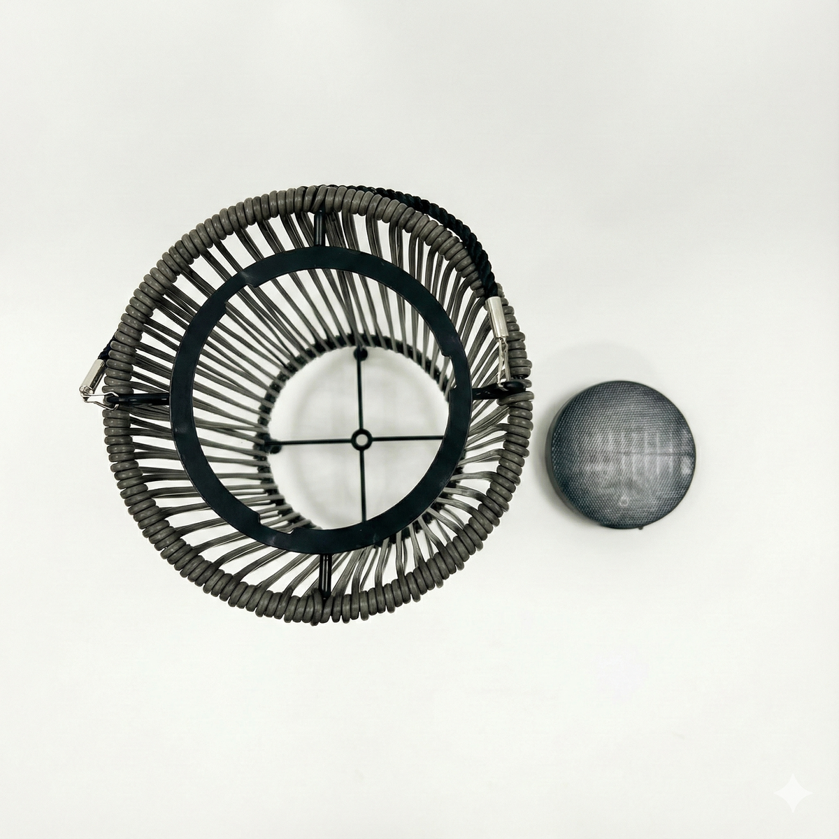 Lanterne Solaire Luca Grande Deep Coal | Rechargeable USB - Intensité Variable Tactile - 30 Heures d'Autonomie