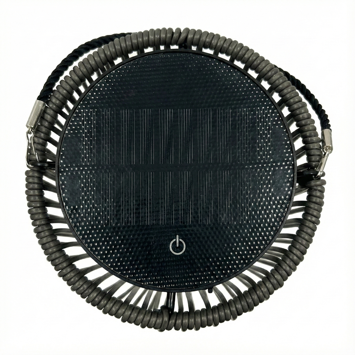 Lanterne Solaire Luca Grande Deep Coal | Rechargeable USB - Intensité Variable Tactile - 30 Heures d'Autonomie