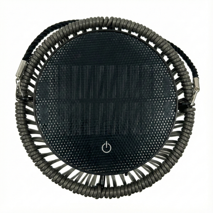 Lanterne Solaire Luca Grande Deep Coal | Rechargeable USB - Intensité Variable Tactile - 30 Heures d'Autonomie