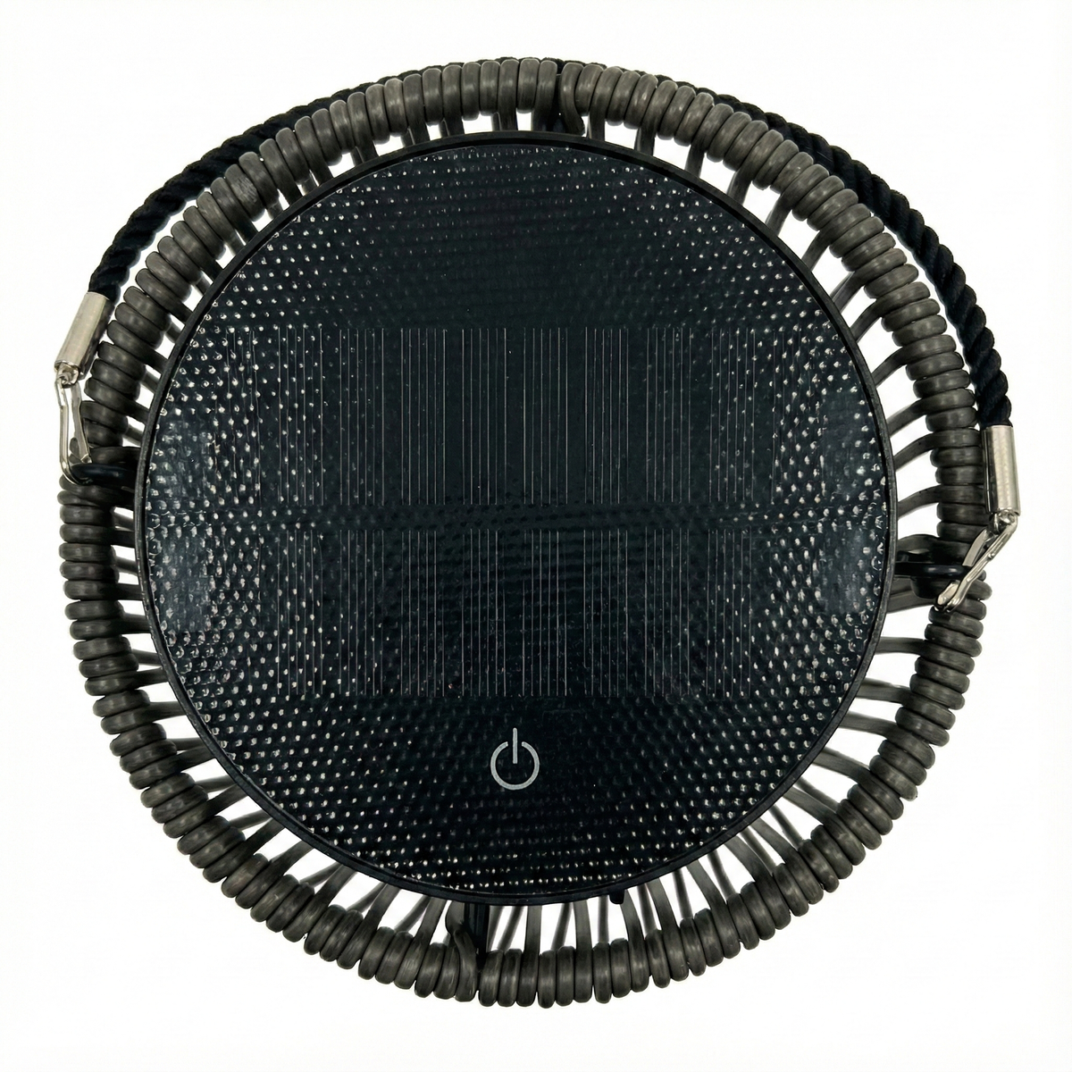 Solar Lantern Luca Deep Coal | USB Rechargeable - Dimmable - 30 hours of light