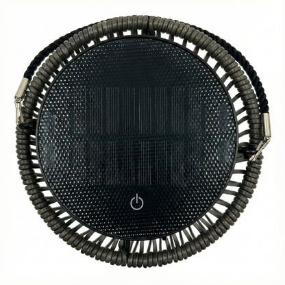 Solar Lantern Luca Deep Coal | USB Rechargeable - Dimmable - 30 hours of light