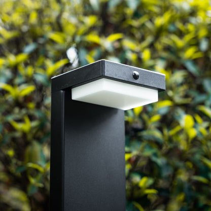 Lampe solaire piquet Bram | Capteur de mouvement - 420 lumens - Rechargeable USB