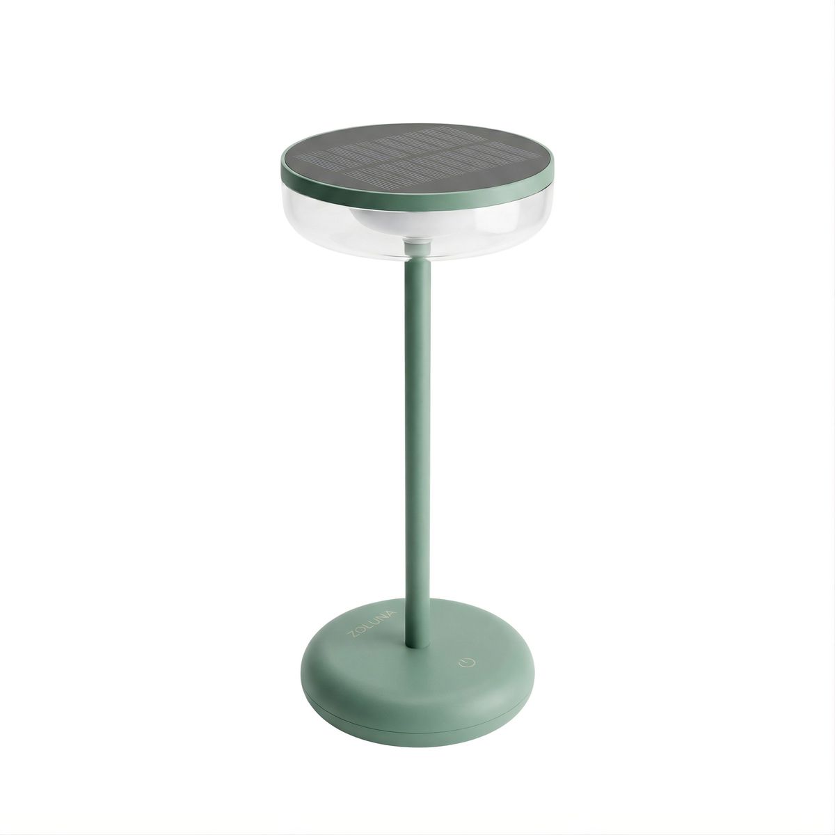 Solar table lamp Bobbie Fresh Green - USB rechargeable