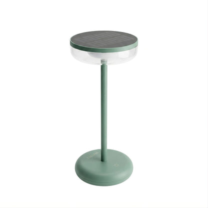 Solar table lamp Bobbie Fresh Green - USB rechargeable