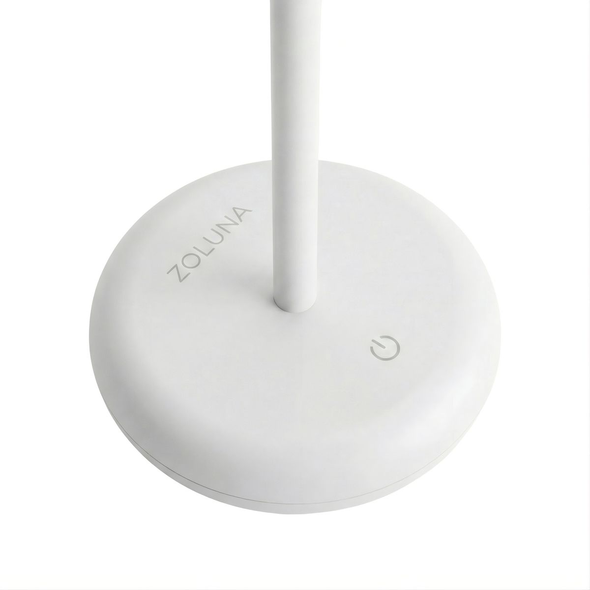 Solar Table Lamp Bobbie White | Touch Dimmable - up to 30 burning hours - USB charging option - extra warm white