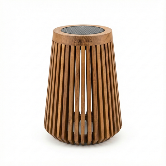 Solar Teak Light LON L