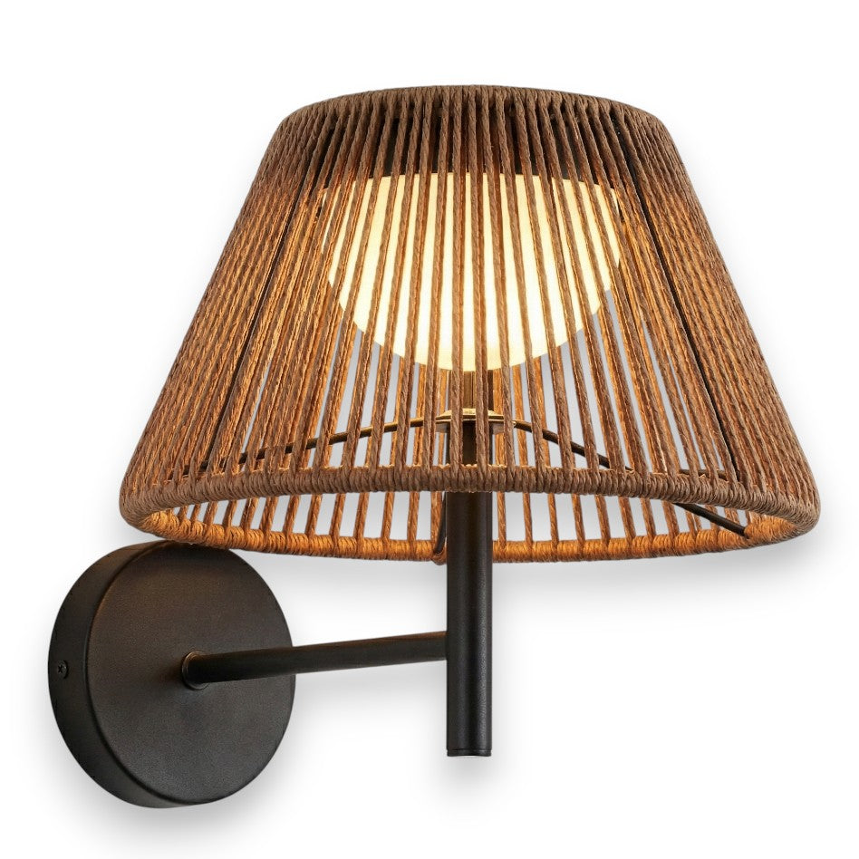 Solar Wandlamp AYLA | Warm Wit - dimbaar - afstandsbediening