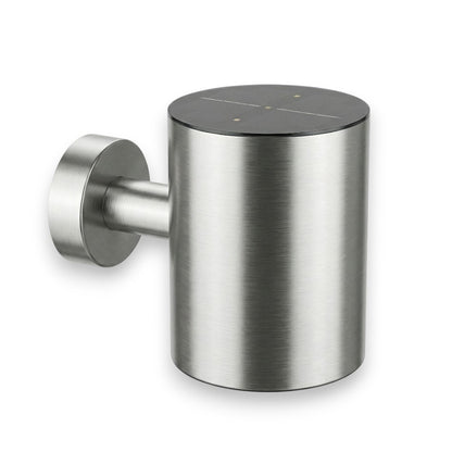 Noor Solar Wall Lamp | Stainless Steel - Up &amp; Down - 2 Functions