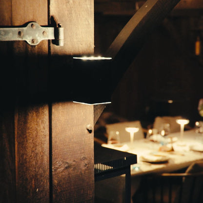 Willem Square Solar Wall Lamp | Motion Sensor - Warm White - 3 Functions