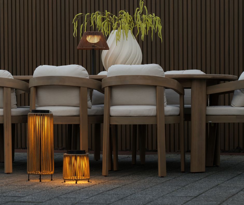2-Delige Set: Solar Stalamp SOFIE & Tafellamp MOOS