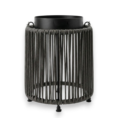Solar Lantern Luca Deep Coal | USB Rechargeable - Dimmable - 30 hours of light