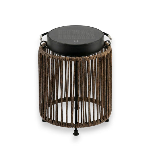 Solar Floor Lamp Luca Light Oak | Usb Oplaadbaar - Dimbaar - Tot 30 branduren