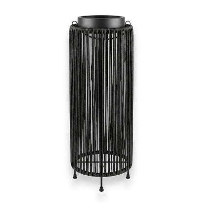 Lanterne Solaire Luca Grande Deep Coal | Rechargeable USB - Intensité Variable Tactile - 30 Heures d'Autonomie