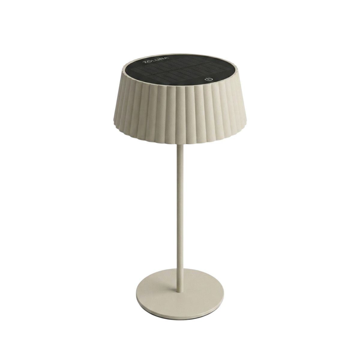 Solar Tafellamp JYP Zand - USB Oplaadbaar - Warm Licht - 30 branduren - Zwaar