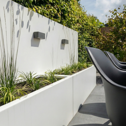 2-Delige Set: Solar Wandlamp BAS