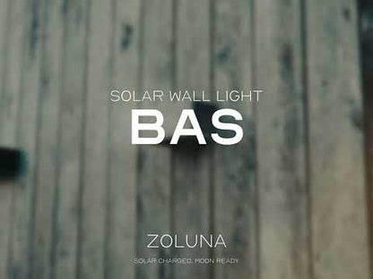 Solar Wandlamp Bas | 100 Lumen - 8 Leds - Box verlichting
