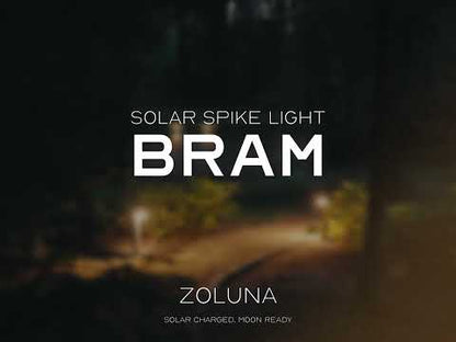 Solar Priklamp Bram | Bewegingssensor - 420 Lumen - USB oplaadbaar